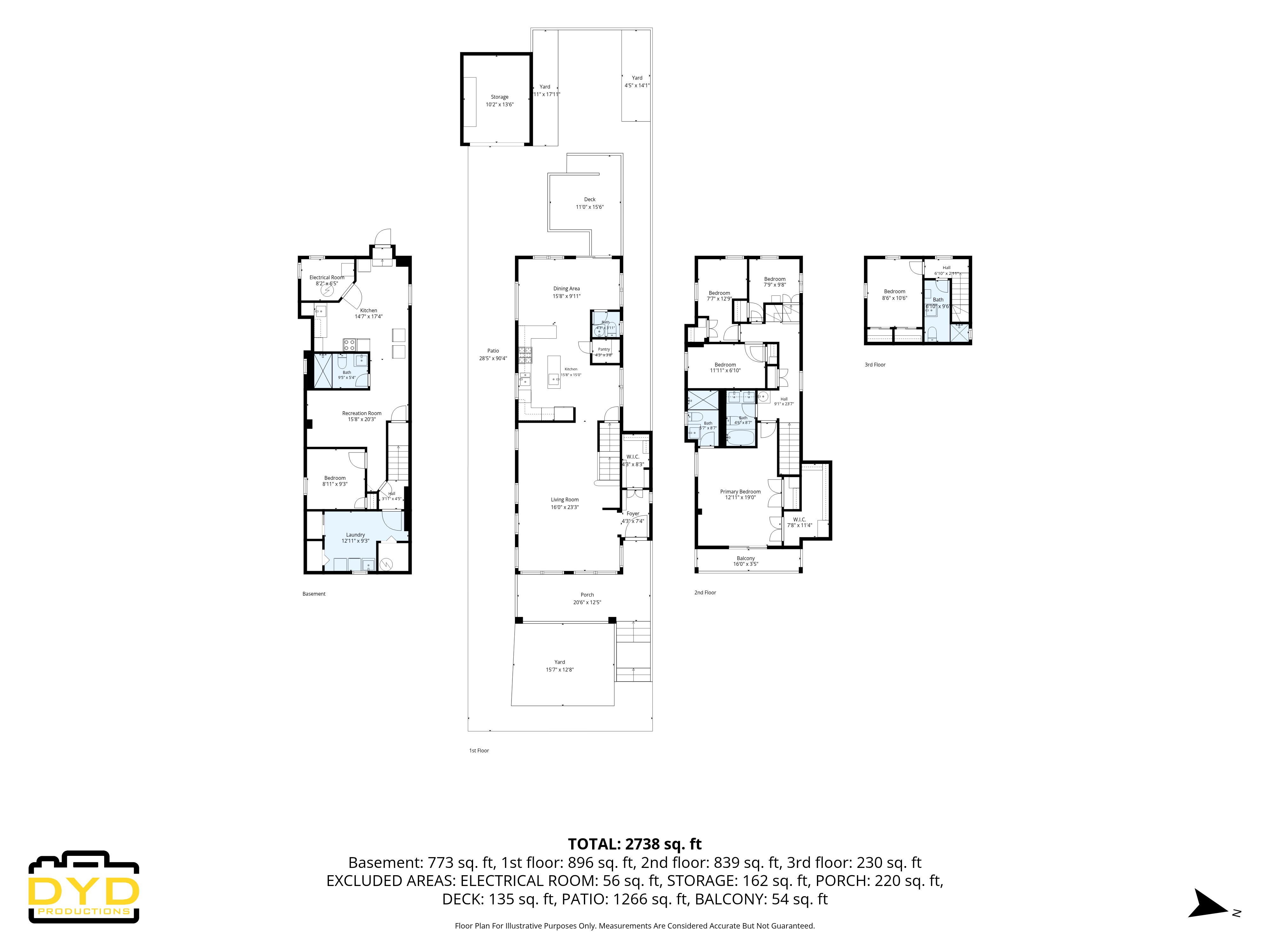 All floors